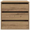 vidaXL Corner Chest of Drawers Artisian Oak 60x41x58 cm Engineered Wood