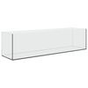 vidaXL Aquarium with Storage Transparent 80 x 20 x 20 cm Glass