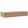 vidaXL Wall-mounted Drawer Shelves 2 pcs Oak 60x23.5x10cm MDF