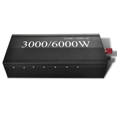 Converter 3000 6000 Watt black