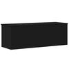 vidaXL Storage Box Black 102x35x35 cm Engineered Wood