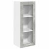 vidaXL Hanging Cabinet Concrete Grey 40 x 31 x 100 cm Engineered Wood