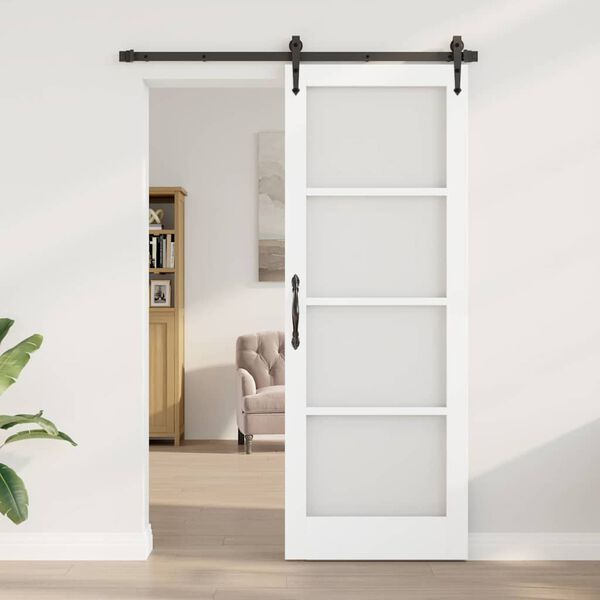 vidaXL Interior Door ORKDAL White Primed 78 x 211 cm