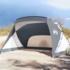 vidaXL Beach Tent Grey 274x178x170/148 cm 185T Polyester