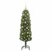 vidaXL Artificial Christmas Tree with 150 LEDs with Stand Green 120 cm