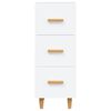 vidaXL Sideboard White 34.5x34x90 cm Engineered Wood