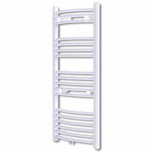 Bathroom Radiator Central Heating Towel Rail Curve 600 x 1160 mm