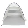 vidaXL Beach Tent 3-Person Grey Waterproof