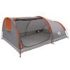 vidaXL Hiking Tent Water-Resistant 1-Person Grey and Orange