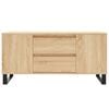 vidaXL Coffee Table Sonoma Oak 102x44.5x50 cm Engineered Wood