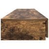 vidaXL Bed Drawers Smoked Oak 180 x 36.5 x 16.5 cm Engineered Wood