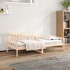 vidaXL Day Bed without Mattress 90x200 cm Solid Wood Pine