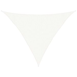 vidaXL Sunshade Sail 160 g/m&sup2; White 3x3x4.2 m HDPE