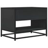 vidaXL TV Cabinet Black 61x40x46 cm Engineered Wood and Metal