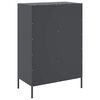 vidaXL Highboard Anthracite 68x39x101.5 cm Steel