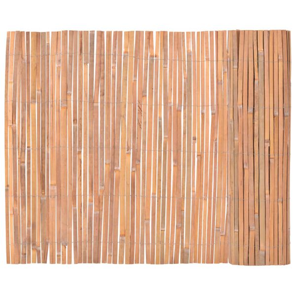 vidaXL Bamboo Fence 125x600 cm