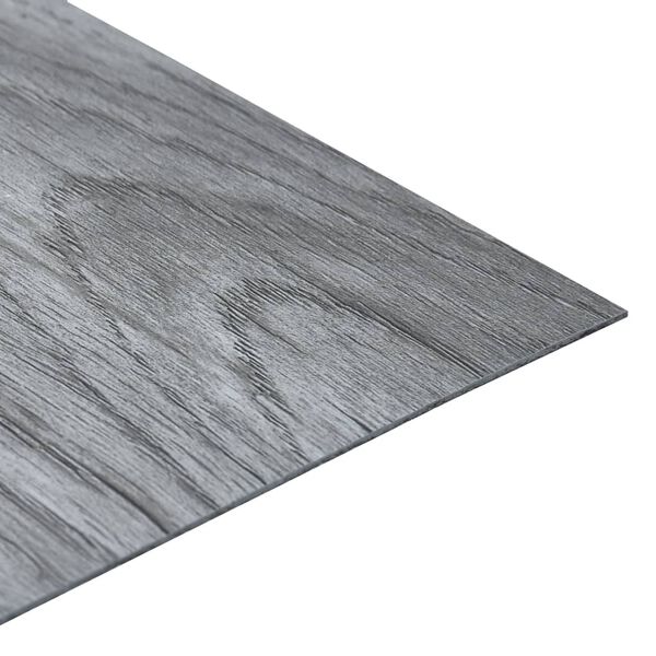 vidaXL Self-adhesive Flooring Planks 5.11 m² PVC Light Grey