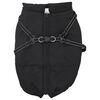 vidaXL Dog Coat Black L44
