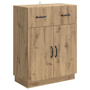 vidaXL Sideboard Artisan Oak 66 x 34.5 x 87 cm Engineered Wood