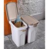 Kerbl Pet Food Container 25 L 39x24x51 cm White and Brown