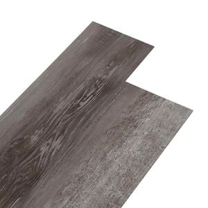 vidaXL Self-adhesive PVC Flooring Planks Striped Wood 30.5 x 61 cm