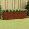 vidaXL Garden Raised Bed 280x40x80 cm Corten Steel