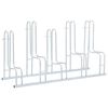 vidaXL Bicycle Stand for 5 Bikes Floor Freestanding Galvanised Steel