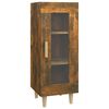 vidaXL Sideboard Smoked Oak 34.5x34x90 cm Engineered Wood