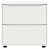 vidaXL Storage Cabinet White 60 x 48 x 57 cm Engineered Wood