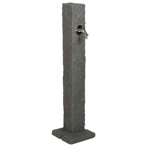 vidaXL Garden Tanker Anthracite 26 x 26 x 98 cm PE