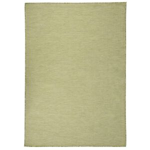 vidaXL Outdoor Flatweave Rug 160x230 cm Green