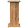 vidaXL Display Stand with Storage Artisan Oak 31x30x60 cm Engineered Wood