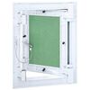 vidaXL Access Panel White 20 x 25 cm Aluminium and Plasterboard