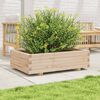 vidaXL Garden Planter 90x60x26.5 cm Solid Wood Pine