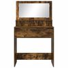 vidaXL Bedroom Dressing Tables Smoked Oak 80 x 39.6 x 135 cm