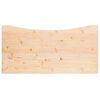 vidaXL Desk Top 110x55x2.5 cm Solid Wood Pine