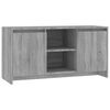 vidaXL TV Cabinet Grey Sonoma 102x37.5x52.5 cm Engineered Wood
