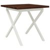 vidaXL Square Dining Table 70 x 70 x 75 cm Solid Acacia Wood