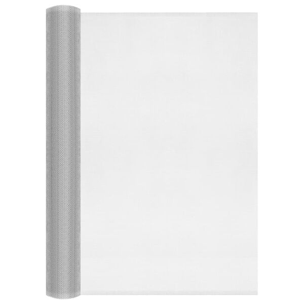 vidaXL Mesh Screen Aluminium 60x2000 cm Silver