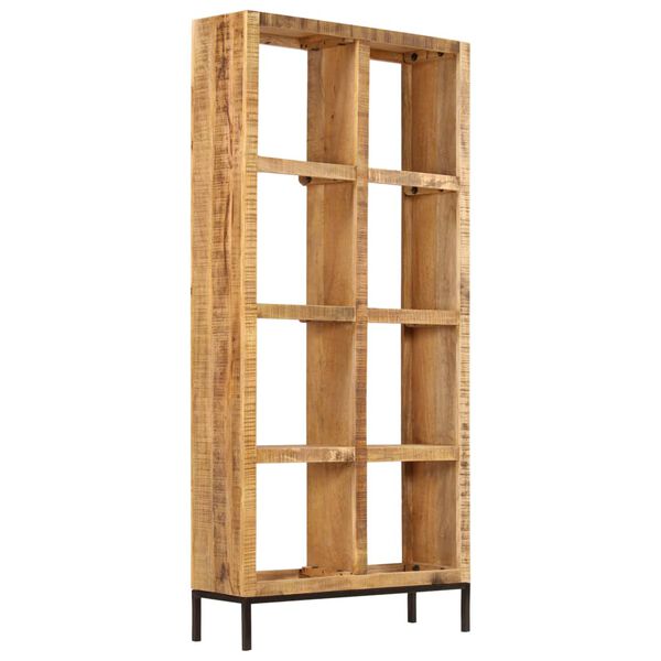 vidaXL Bookshelf 80x25x175 cm Solid Mango Wood
