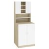 White_and_sonoma_oak