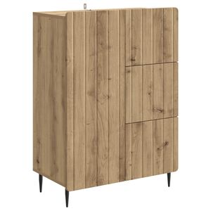 vidaXL Sideboard Artisan Oak 66 x 34.5 x 91.5 cm Engineered Wood