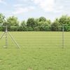 vidaXL Field Fence Silver 100 x 0.8 m Galvanised steel
