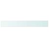 vidaXL Shelf Panel Glass Clear 100x12 cm