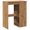 vidaXL Bar Table with Racks Artisan Oak 90x47.5x103.5 cm Engineered Wood