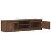 vidaXL TV Cabinet Brown Oak 140x40x35.5 cm Engineered Wood