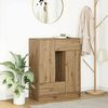 vidaXL Sideboard with Drawers and Doors Artisan Oak 73x31x90 cm