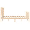 vidaXL Bed Frame without Mattress 120x200 cm Solid Wood Pine