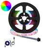vidaXL LED Strip 12 pcs Black and Transparent Copper and Plastic