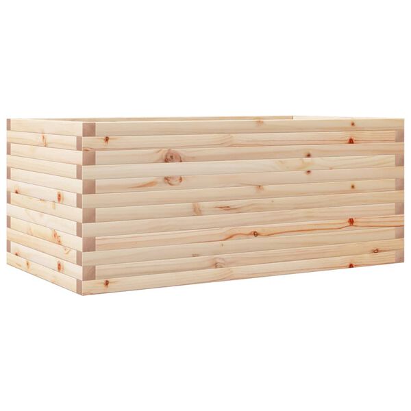 vidaXL Garden Planter 110x60x46 cm Solid Wood Pine